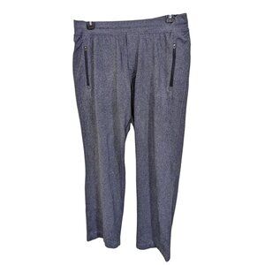 Lululemon Discipline Pants Mens XL Gray Drawstrings Zippered Pockets Athleisure